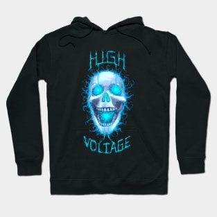 High Voltage Skull Hoodie